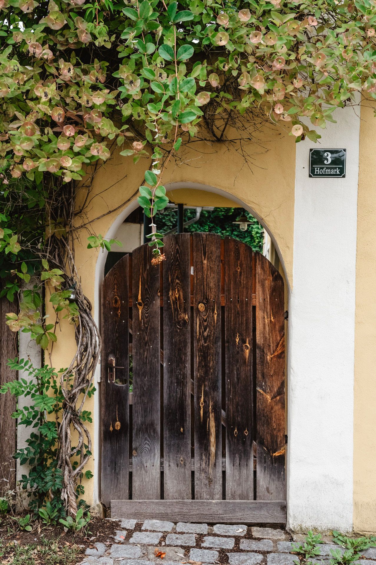 Hoftür & Treppenaufgang